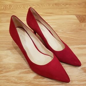 Nine West Red Pumps